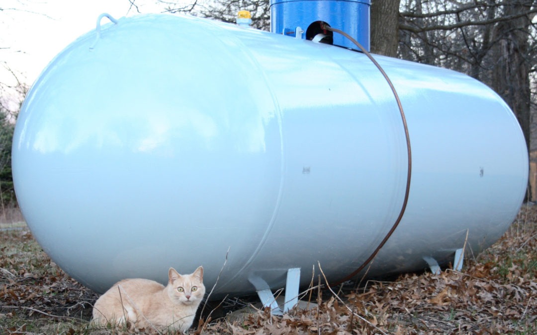 underground propane tank