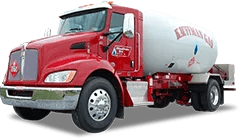 kauffman gas propane delivery truck